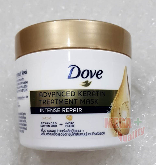 200 ml Dove Hair Therapy Treatment Mask Keratin Intense Repair Actives