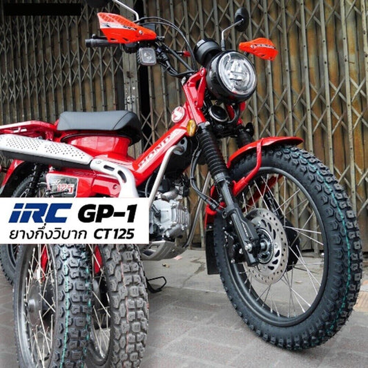 Tire CT125 Honda Front & Rear Set Pair IRC GP-1 Motorcycle Tires semi-Motocross