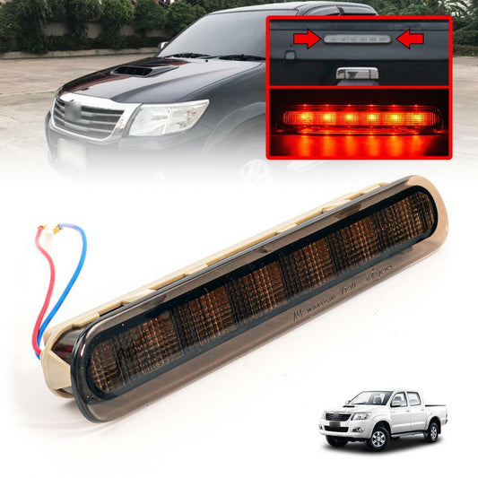 2005 - 2014 Hilux Vigo Sr Sr5 Led Tailgate Third Brake Light Smoked Black Len