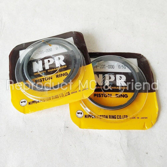 2x Piston Ring Set Oversize 0.50 Japan For Honda C95 CA95 C200 CA200 CT200