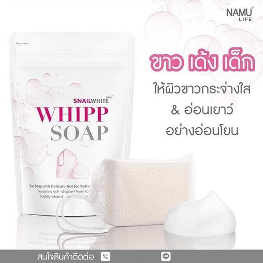 Whipp Soap Snail White Namu Life Face Radiant Whitening Skin Youthful 100g