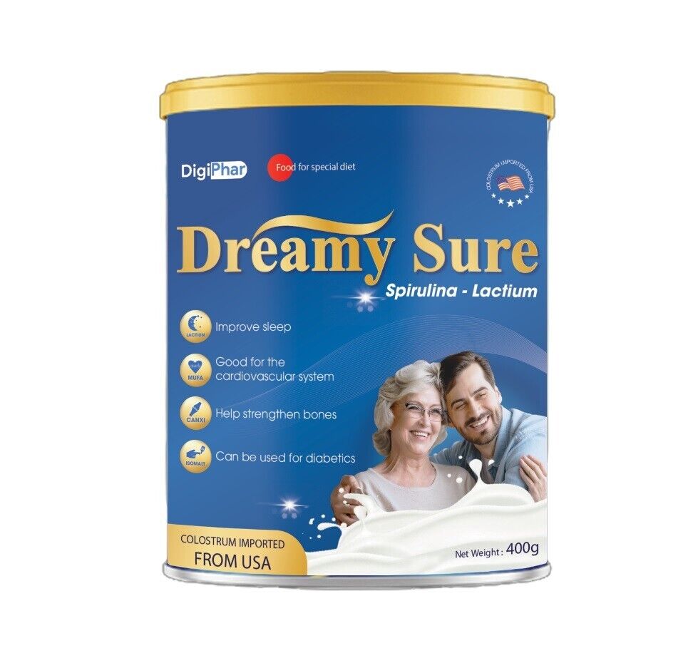 Dreamy Sure Gold milk powder vitamins nutrients, Boost immunity relax sleep well
