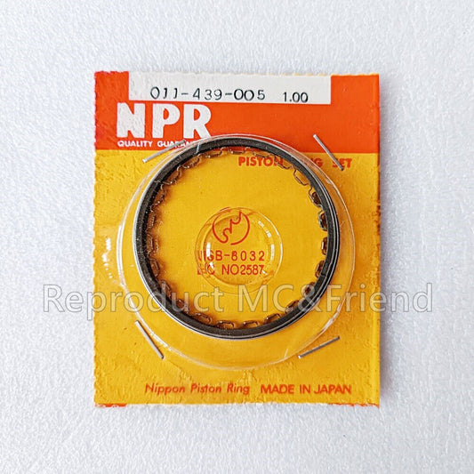 Piston Ring Set Oversize 1.00 New Japan Fits Honda CT110 (1980-1986) GL100