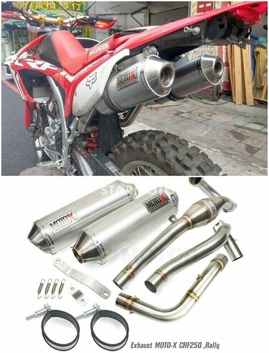 Aodonly Dual Exhaust Mount High Style 2 FOR Honda Grom msx125 2013 TO 2019-20 V1