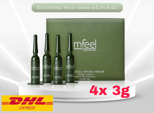 4x Mfeel Spongilla Micro Serum Rejuvenating Reduce Acne Scar Wrinkles Dark Spots
