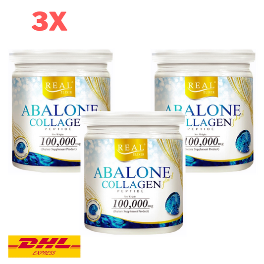 3x Abalone Collagen Powder Real Elixir Joints Nourish Skin Younger Healthy 100g