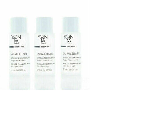 YONKA EAU MICELLAIRE Micellar Cleansing Water 8ml x 4pcs = 32ml Sample #ibea