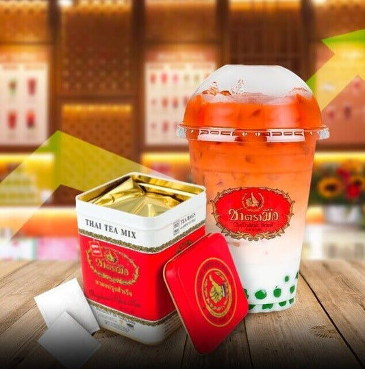 Chatramue Original Thai Tea Black tea Can Sachet Thai ice tea hot tea Beverage