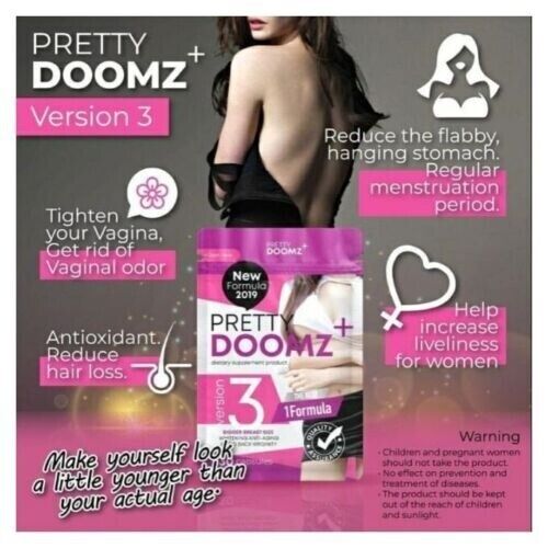 10x Patty Doomz Dietary supplement women skin breast shine, smooth, soft, tight