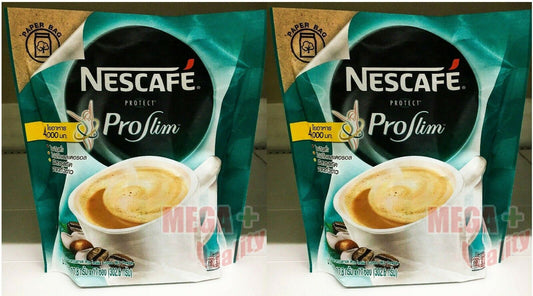 2 x Nestle Nescafe Protect Proslim Slimming Instant Coffee Lose Weight 17 Stick