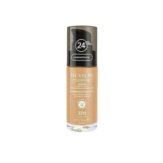 Revlon Colorstay Makeup Foundation #370 Toast SPF15 30 ml or 1 fl oz