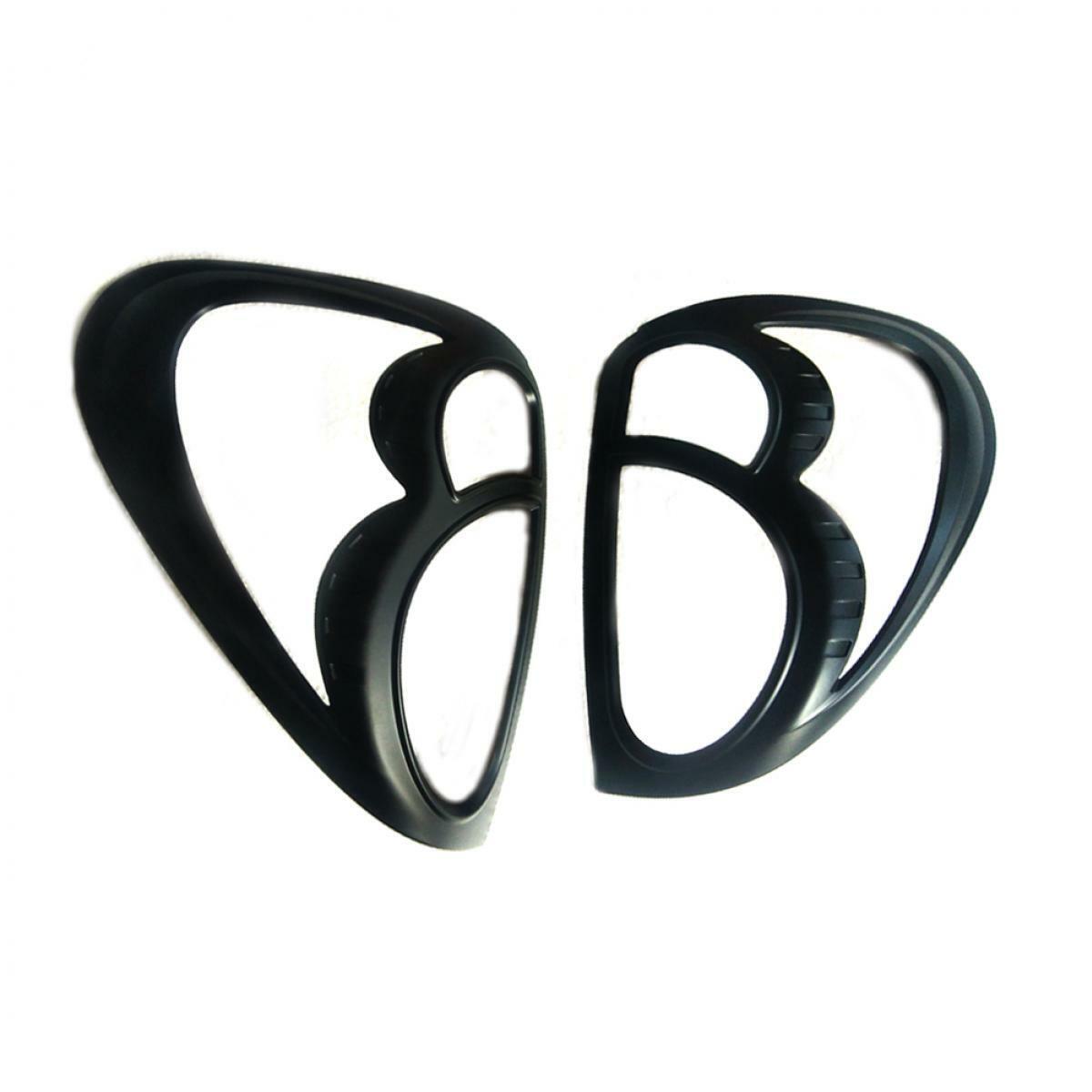 Tail Light Rear Lamp Cover Matte Black Fit Mitsubishi Triton L200 MN ML 05-13