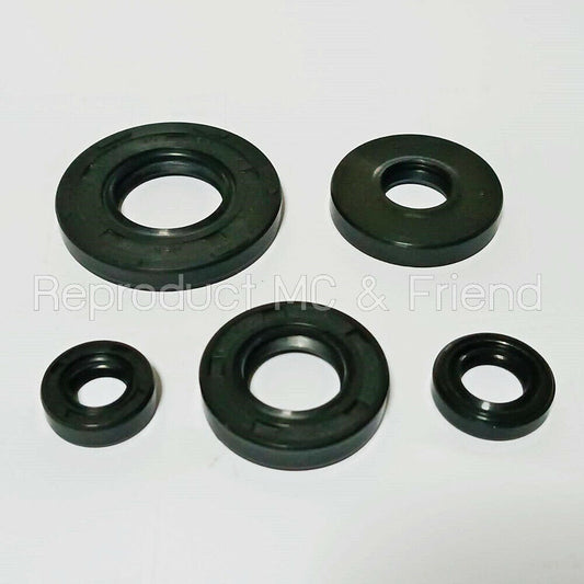 Oil Seal Kit : Set 5 pcs. Fits Suzuki FR80 FR80N FR80M FR80B FR80X FR80Z