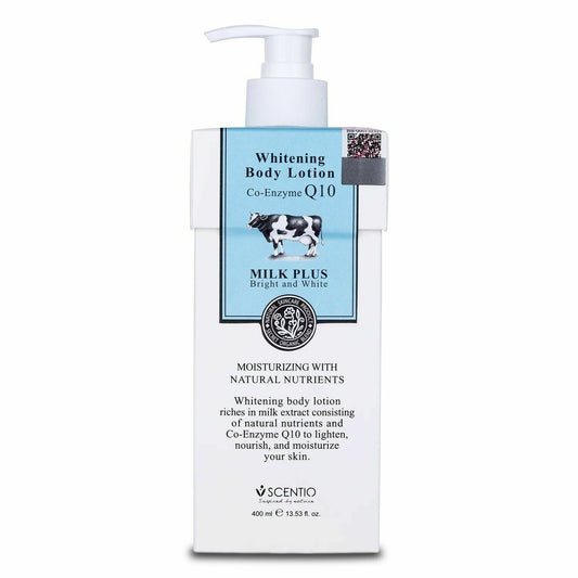400ml Scentio Lotion Milk Plus Beauty Buffet Whitening Co Enzyme Q10