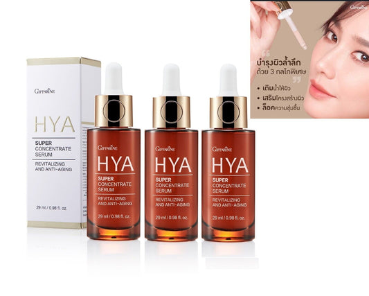 3xHya Super Concentrate Serum Skin hydrated, strong, wrinkles fade antioxidative