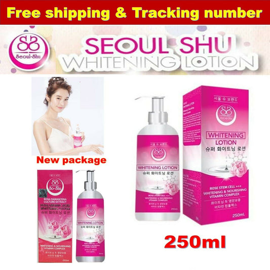 Seoul-Shu Body Care New Formula Lotion Radiance Skin Care Korean Ginseng