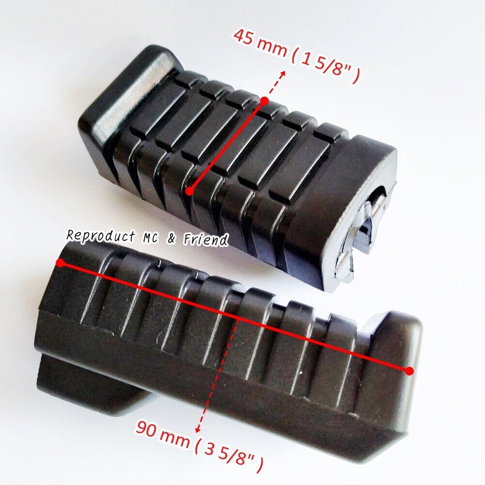Yamaha YL1 YL2 YL3 YJ1 YJ2 YG1 YG5 G6S G7S YCS1 CS3 Front Footrest Foot Rubber