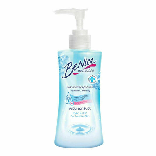 BeNice Feminine Cleansing Deo Fresh Sensitive Skin Nature Squeeze Hygienic 150ml