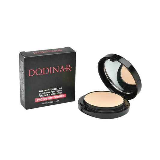 DODINAR Two-Way Foundation Photoshop Powder Oil Control #D3 SPF25 PA++