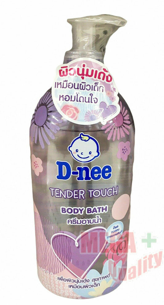 D-nee Tender Touch Body Bath Shower Cream Red Fruity Milk Protein Lavender 450ml