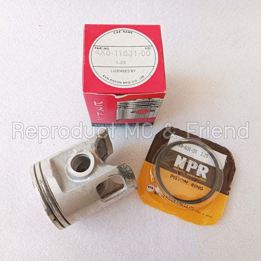 Piston Kit (Piston+Ring Set) 1.25 OS (Dia = 55.25mm.) For Yamaha RX115 RX-S RXS