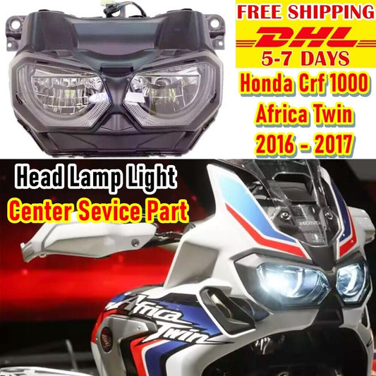 Africa Twin Head Lamp Light For Honda Crf 1000 Center Service Part 33100-MJP-G52
