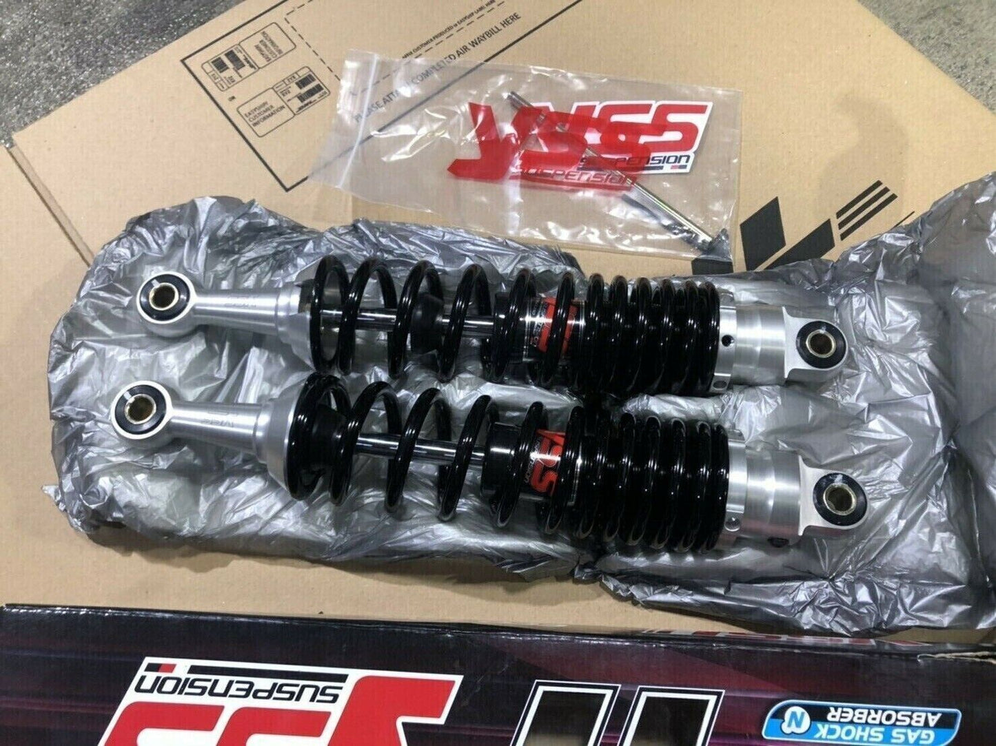 YSS Rear Shock Absorber Suspension Black Edition Adjustable for Honda Monkey125