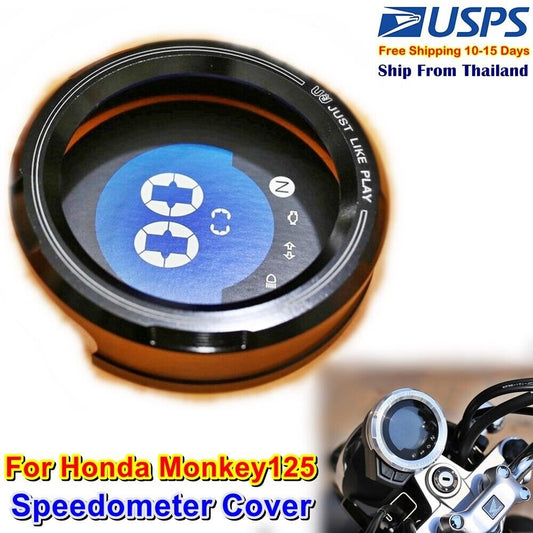 Black Motorcycle Speedometer Cover For Honda Monkey125 Meter U DOM KARNCHANG