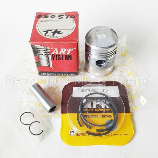 Piston + Ring + Pin STD (Dia :39mm) Fits Honda C50 CD50 CF50 CT50 SS50 ST50 Z50