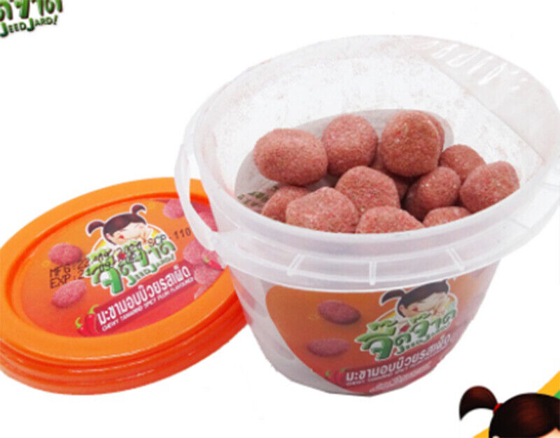 12x JEEDJARD Chewy TAMARIND Plum Spicy Candy Thailand Snack Delicious Fruit Food