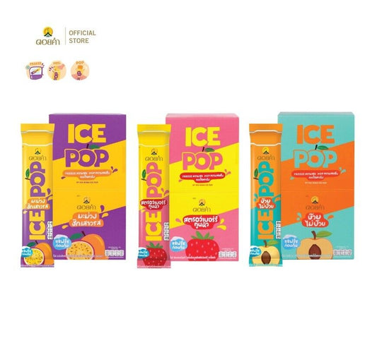 Doi Kham ICE POP DIY Ice Cream Fruit Juice Delicious Refreshing, Home ice cream