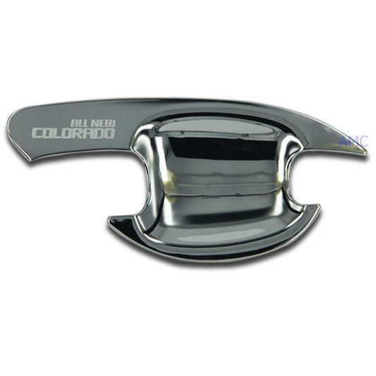 2012+ Chevrolet Holden Colrorado S10 Suv Handel Bowl Cover Trim Chrome 2 Dr