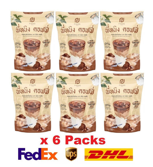 6x Coffee P Ning Instant Drink No Sugar added intense delicious slim healthy