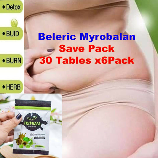 6x New Triphala Herbs By Madam Kate Burn Fat Cellulite Good Shape Organic