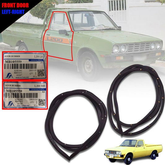 Mitsubishi Mighty Max Dodge 50 L200 pickup 78-86 DOOR RUBBER SEAL WEATHERSTRIP