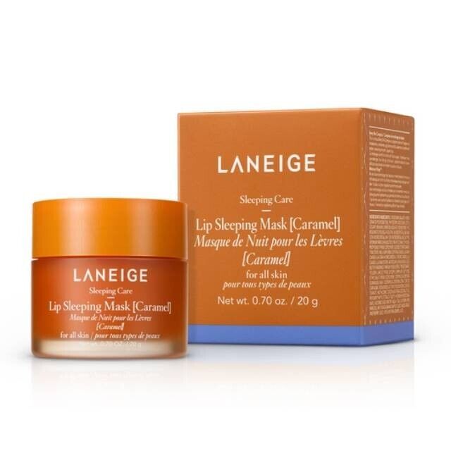 LANEIGE Lip Sleeping Mask Caramel Scent Balm Treatment Moisturizing Nourish 20 g