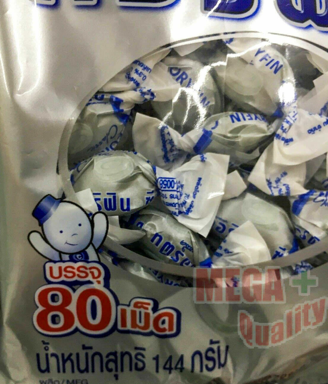 Candy Menthol Confectionery Products Cool Sweet Delicious Thai Snack 144g