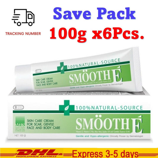 6x Smooth E Vitamin E Add Moisture Wrinkles Acne Scars Dark Spots Fade
