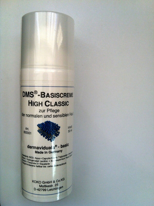 Dermaviduals DMS Basiscreme Basic Creme Cream - High Classic 50ml #ibea