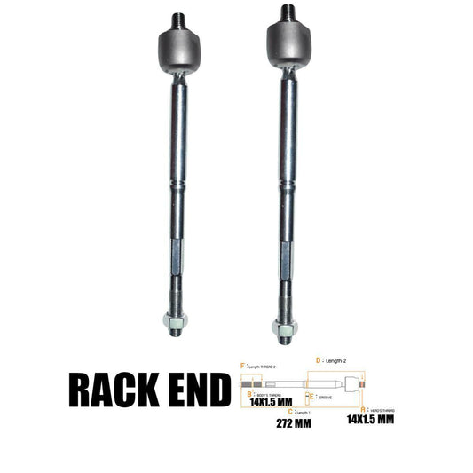 2 PCs Steering Rack End For Honda HR-V HRV Vezel 2014-2018