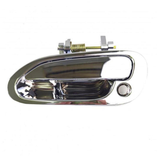 LEFT Front Exterior Outer Door handle Chrome For Honda Accord Sedan 1998-2002