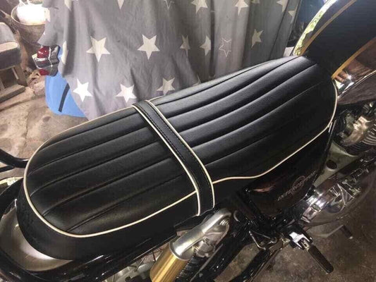 Royal Enfield Continental GT 650 Twin 2018 Seat DMC. BLACK V.9