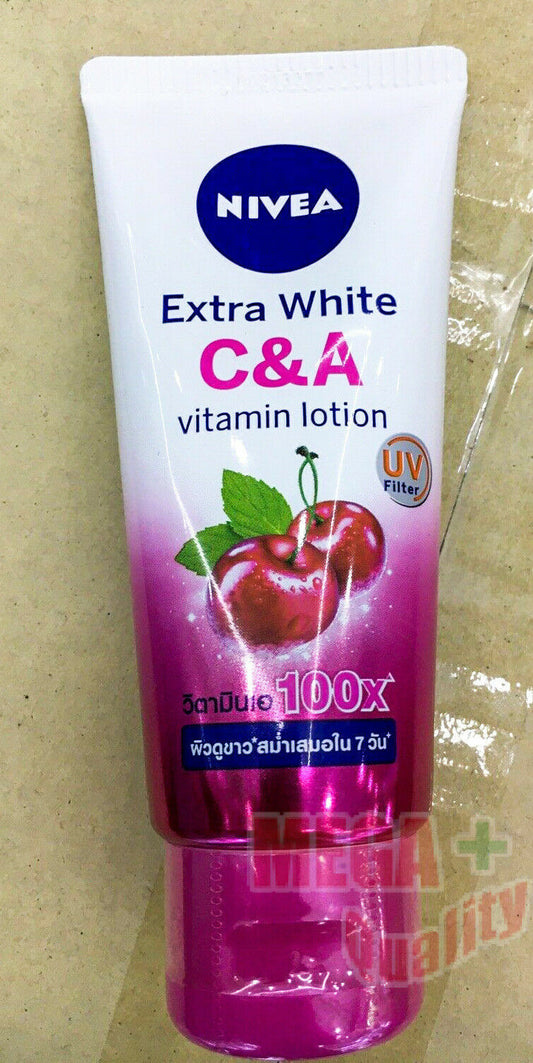 Nivea Extra White C and A Lotion Super Vitamin A 100x UV Filter 70 ml