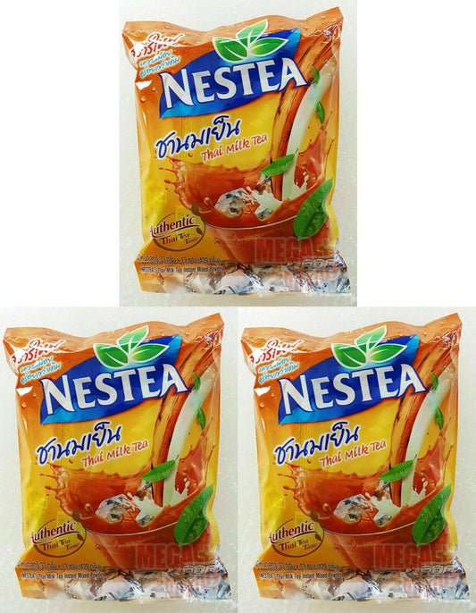 3 x Nestle Nestea Instant Thai Milk Tea Cha Yen Mix Powder 429g 33g x 13 Sachets
