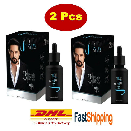 2x J-Hair Serum Gel Hair Serum Grow Hair Grow Mustache Provide 100% Safety DHL