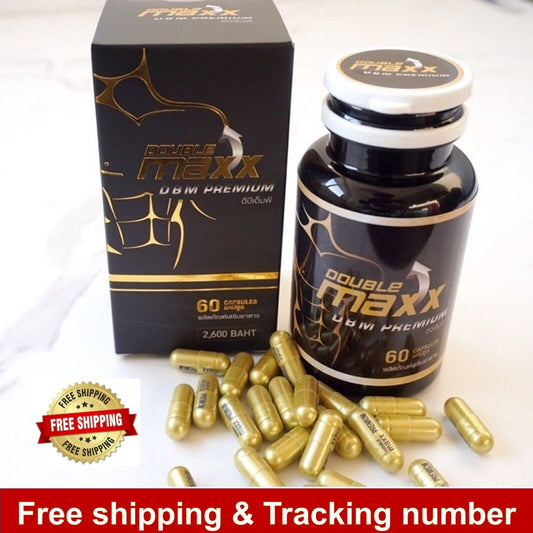 60caps Natural Herbs for Men Double Maxx DBM Enhance Sexual Performance Halal