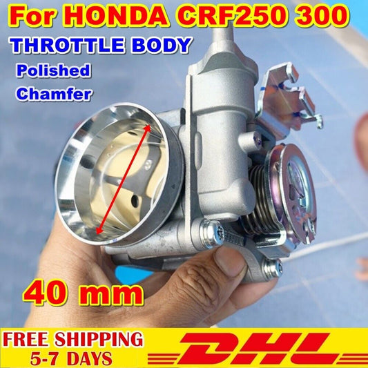TT2 Throttle Body Honda Crf250 Crf300 Carburetor Chamfer 40 mm 16410-KZZ-D21