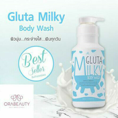 AR Gluta Whiten Skin Goat Milky Essence Body Wash Bath Shower Cream 27 foz 800ml
