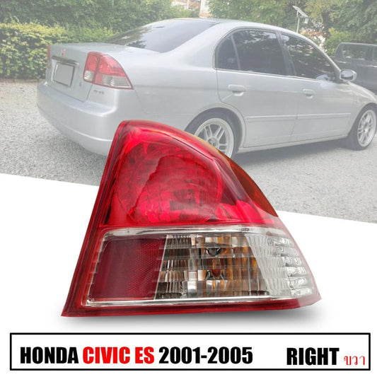 Clear Red Tail Lamp Rear Light RH Right For Honda Civic ES 2001-2005 Sedan