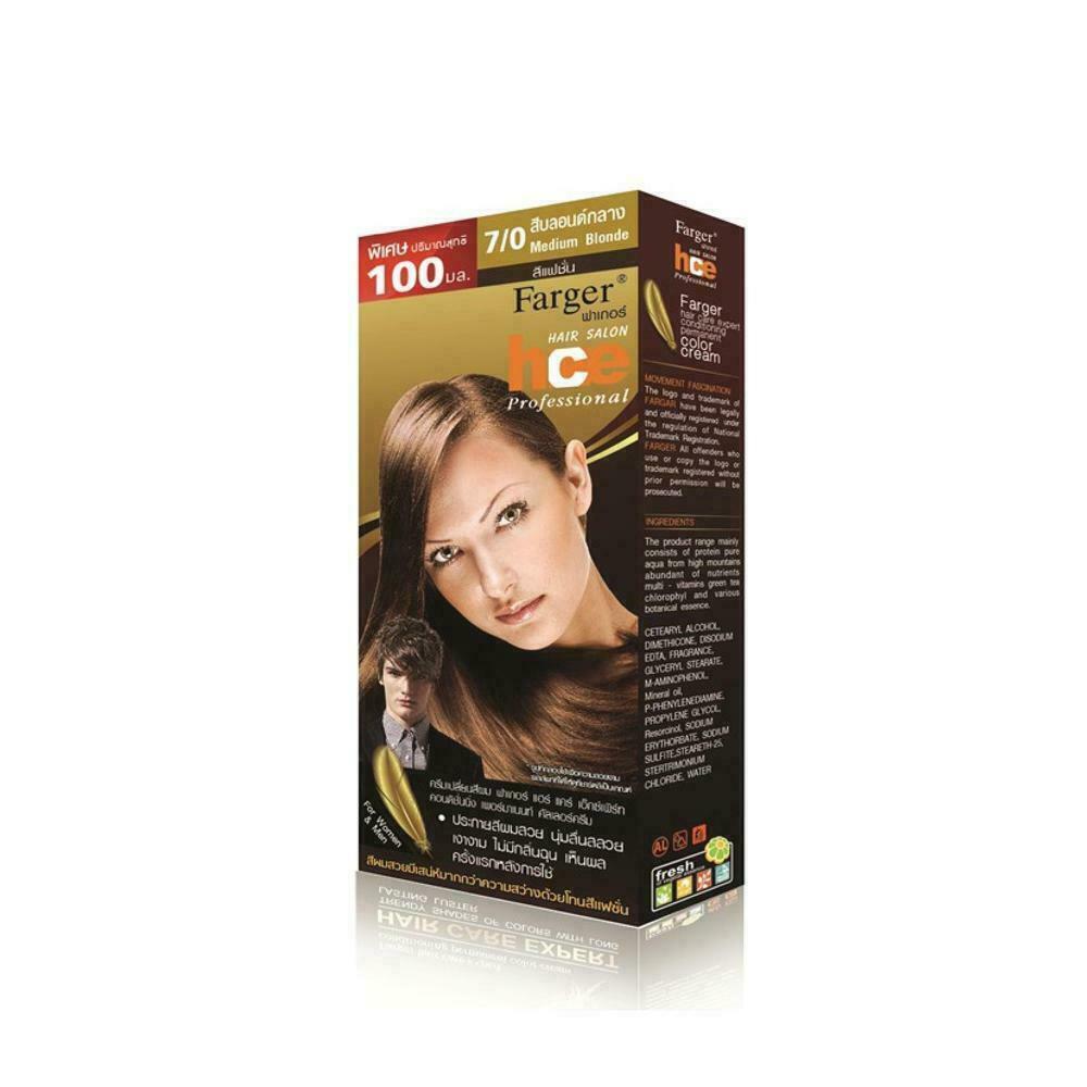 Farger Hair Care Expert Conditioning Permanent Color Cream 7 0 100 ml x 2